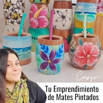 Emprende con mates pintados