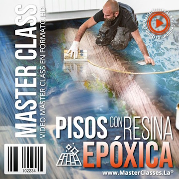Colocación de pisos con resina epóxica