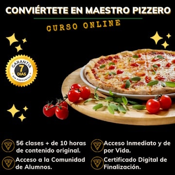 Curso conviértete en maestro pizzero