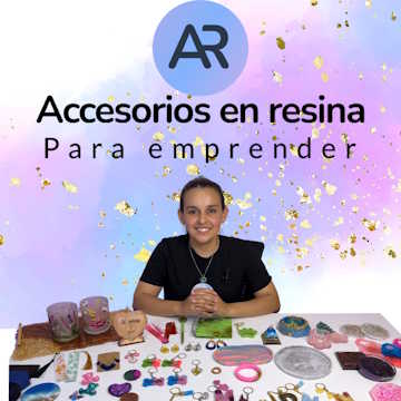 Accesorios en resina para emprender
