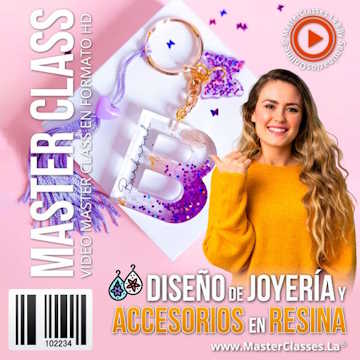 Curso de diseño de joyería en resina