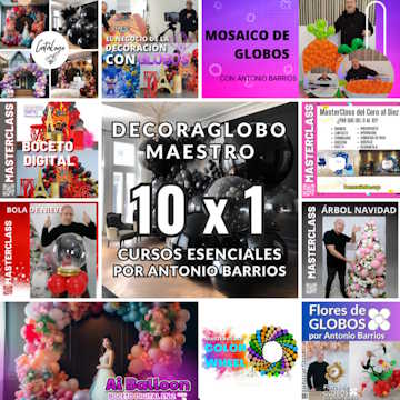 Curso Maestría en Decoración con Globos