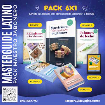 Curso maestría en fabricación de jabones