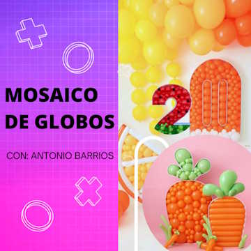 Curso para hacer mosaicos de globos