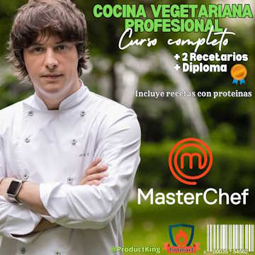 Curso Cocina Vegetariana Profesional