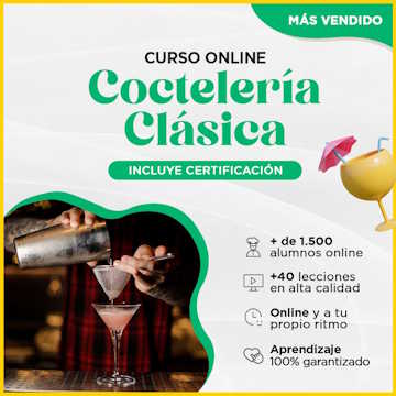 Curso de coctelería clásica online