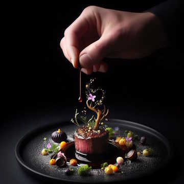 Introducción al emplatado y cocina Gourmet