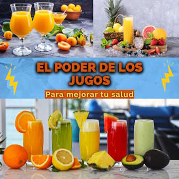 Crear jugos para mejorar tu salud