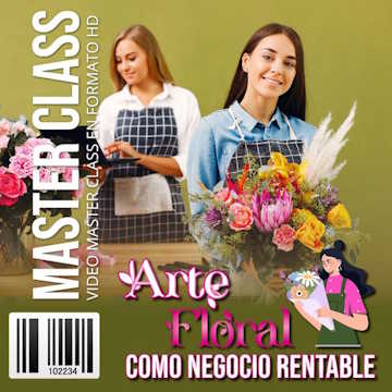 Composiciones florales premium para emprender con arte floral