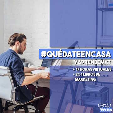 Curso completo de marketing digital con acceso a más de 200 libros