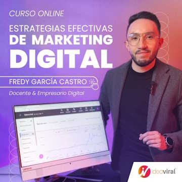Curso online de estrategias efectivas de marketing digital con certificado y recursos descargables