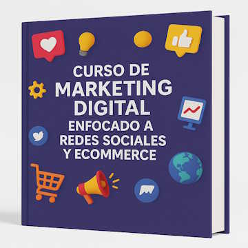 Curso completo de marketing digital para redes sociales en formato ebook