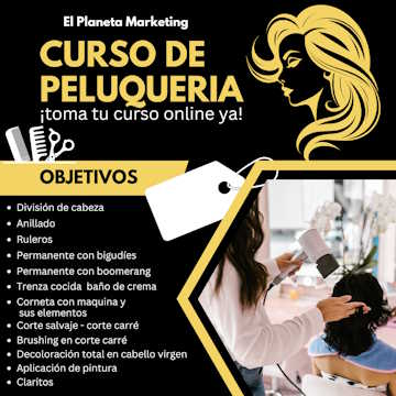 Curso de Peluquería Completo Online