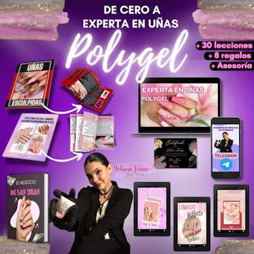 Curso online para aprender uñas Polygel paso a paso