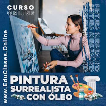 Curso online de pintura surrealista con óleo para crear cuadros únicos